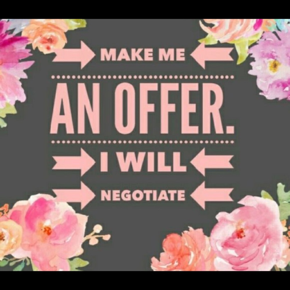 Make me a reasonable offer 🤩